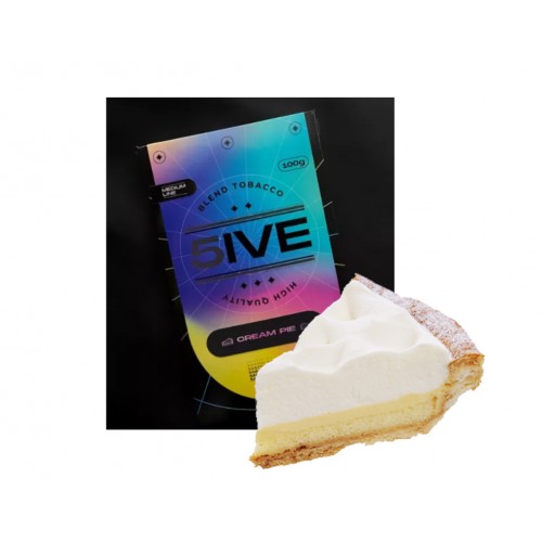 Табак 5IVE Medium Line Cream Pie (Кремовый Пирог) 100 гр