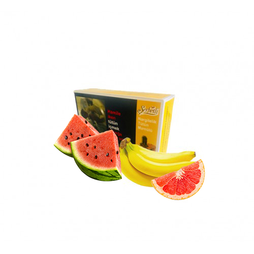 Тютюн Serbetli Banana Grapefruit Watermelon (Банан Грейпфрут Кавун) 500 гр