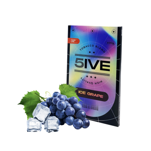 Табак 5IVE Hard Line Ice Grapes (Виноград Лед) 100 гр