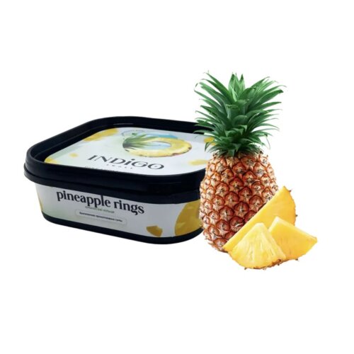 Бестабачная смесь IndiGo Pineapple Rings (Ананасовые кольца) 100 гр