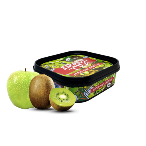 Безникотиновая смесь Space Tea Apple Kiwi Smoothie (Яблоко Киви Смузи) 100 гр