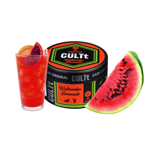Тютюн CULTt Medium M34 Watermelon Lemonade (Кавуновий Лимонад) 100 гр