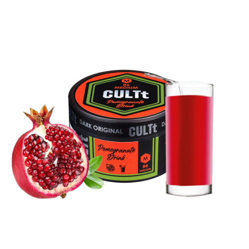 Тютюн CULTt Medium M86 Pomegranate Drink (Гранатовий Напій) 100 гр