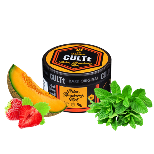 Тютюн CULTt Medium M99 Melon Strawberry Mint (Диня Полуниця М'ята) 100 гр
