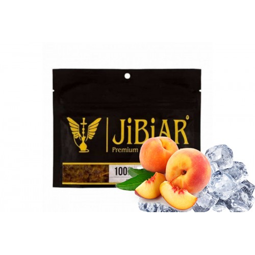 Табак Jibiar Ice Gold Peach (Голд Персик Лед) 100 гр