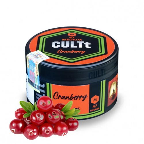 Табак CULTt Medium M47 Cranberry (Клюква) 100 гр