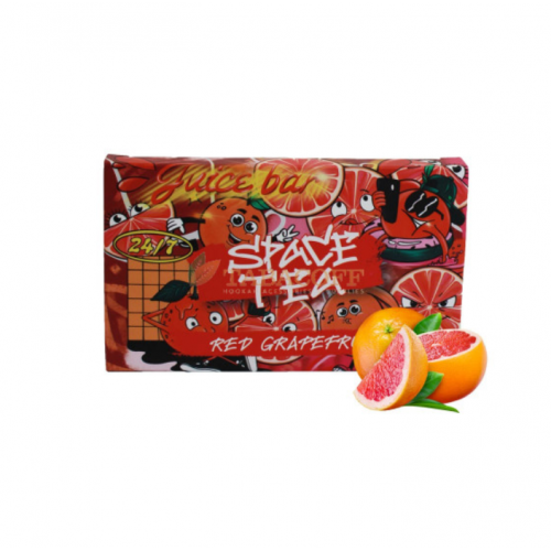 Безникотиновая смесь Space Tea Red Grapefruit (Красный Грейпфрут) 40 гр