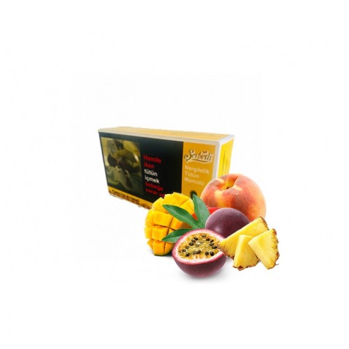 Тютюн Serbetli Pineapple Mango Passion Fruit Peach (Ананас Манго Маракуйя Персик) 500 гр