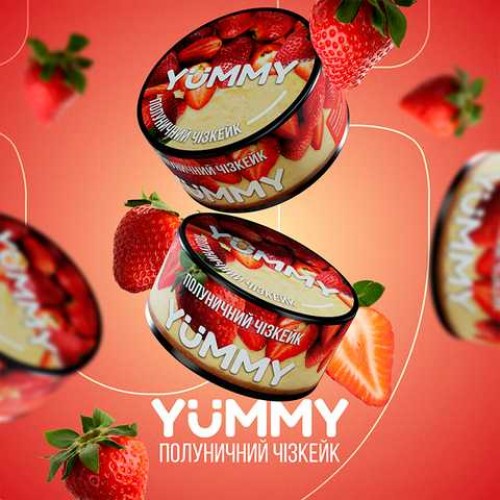 Табак Yummy Strawberry Cheesecake (Клубничный Чизкейк) 100 гр