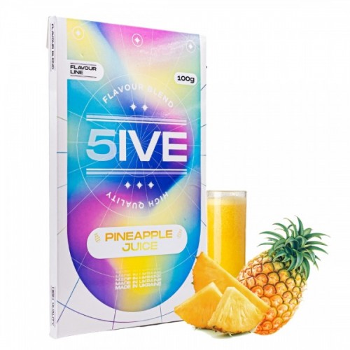 Тютюн 5IVE FlyOver Tea Line Pineapple Juice (Ананасовий Сік) 100 гр