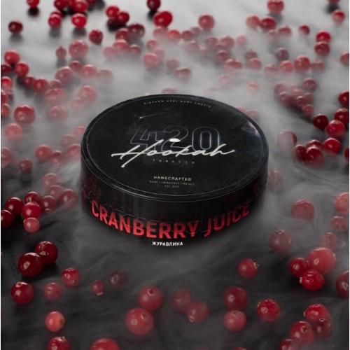 Табак 4:20 Cranberry Juice (Клюквенный Сок) 250 гр