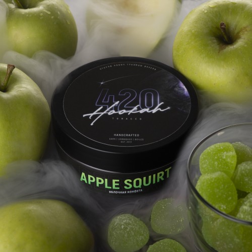 Табак 420 Apple Squirt (Яблочная Конфета) 100 гр.