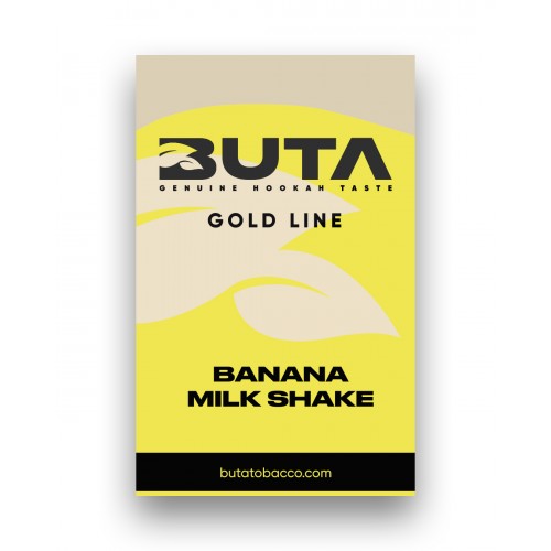 Табак для кальяна Buta Banana Milkshake Gold Line 50гр