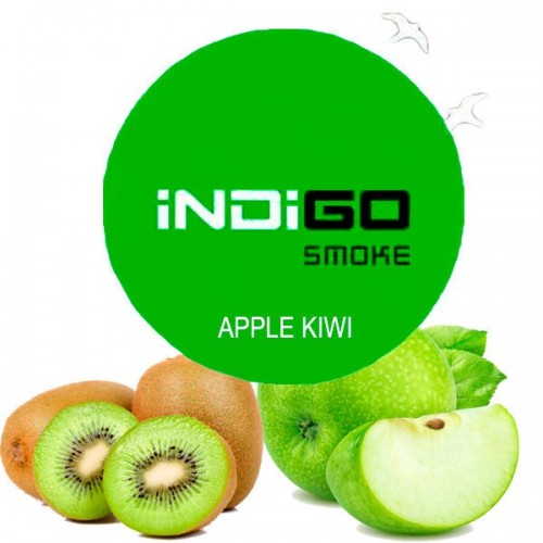 Бестабачная смесь IndiGo Apple Kiwi (Яблоко Киви) 100 гр