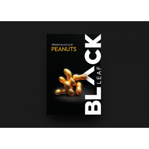 Тютюн Lirra Black Leaf Peanuts (Арахіс) 25 гр