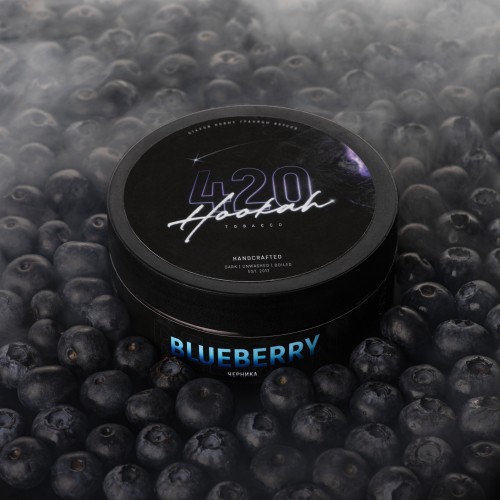Табак 420 Blueberry (Черника) 250 гр.