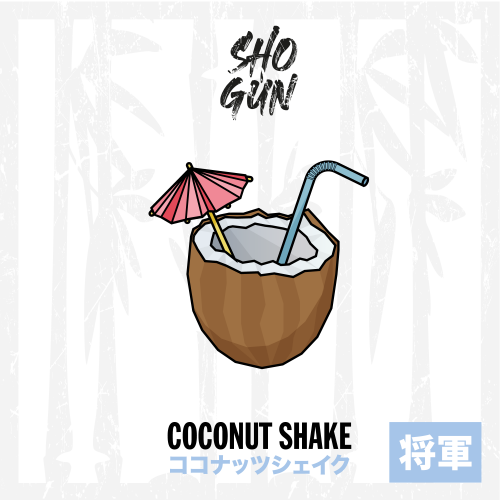 Табак Shogun Coconut Shake (Кокосовый шейк) 60 гр