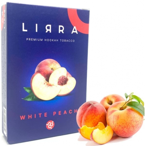 Тютюн Lirra White Peach (Персик) 50 гр