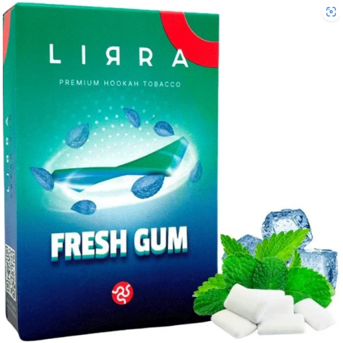 Табак Lirra Fresh Gum (Свежая Жвачка) 50 гр
