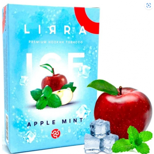 Тютюн Lirra Ice Apple Mint (Яблоко Лід М'ята) 50 гр
