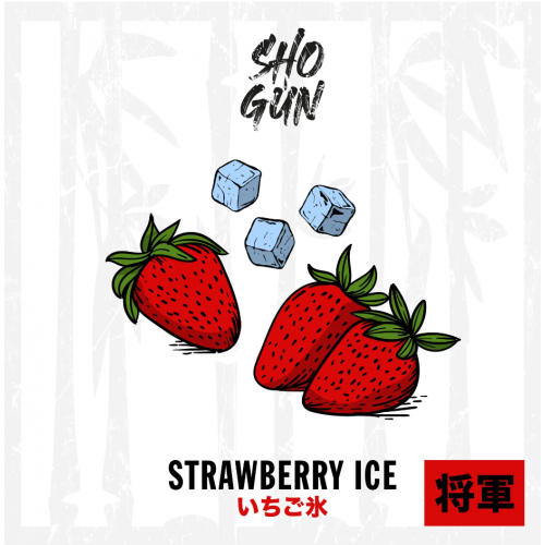 Тютюн Shogun Strawberry Ice (Полуниця Лід) 60 гр