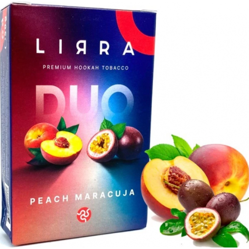 Тютюн Lirra Peach Maracuja (Персик Маракуйя) 50 гр
