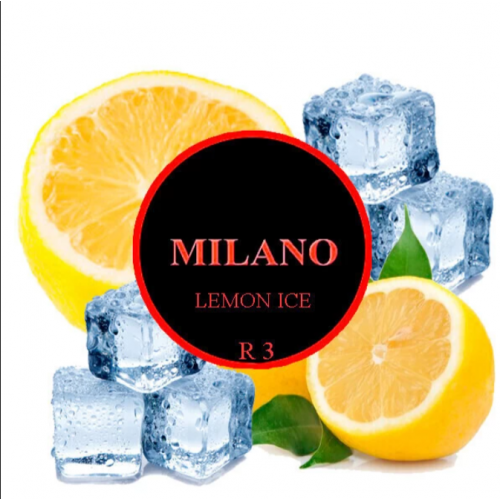 Табак Milano Red Line Lemon Ice R3 (Лимон Лед) 100 гр