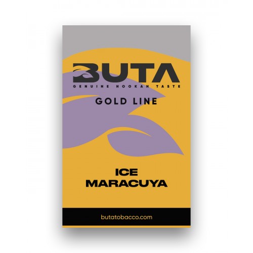 Купити тютюн для кальяну Buta Ice Maracuya Gold Line 50гр