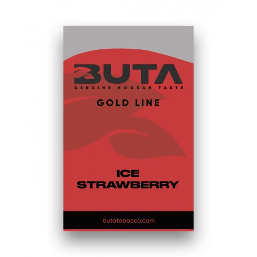 Тютюн Buta Ice Strawberry Gold Line (Лід Полуниця) 50гр