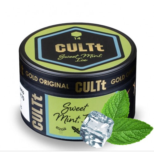 Табак CULTt Medium M14 Sweet Mint Ice (Сладкая Мята Лед) 100 гр