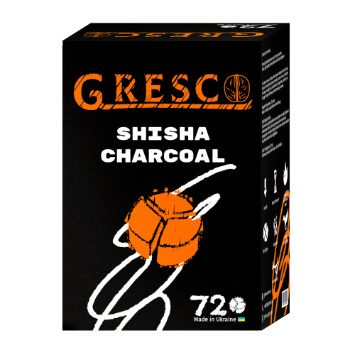 Уголь ореховый Gresco (Греско) под калауд 1 кг 