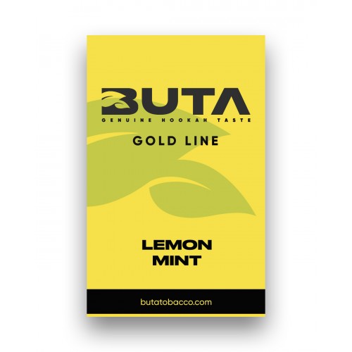 Табак Buta Lemon Mint Gold Line (Лимон Мята) 50 гр 