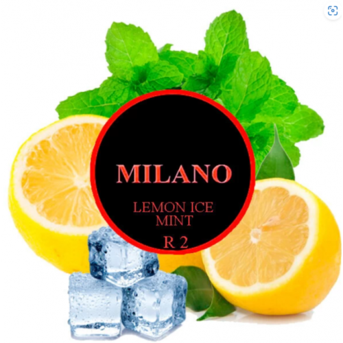 Табак Milano Red Line Lemon Ice Mint R2 (Лимон Лед Мята) 100 гр