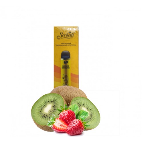 Электронная сигарета Serbetli Strawberry Kiwi (Клубника Киви) 1200/2%