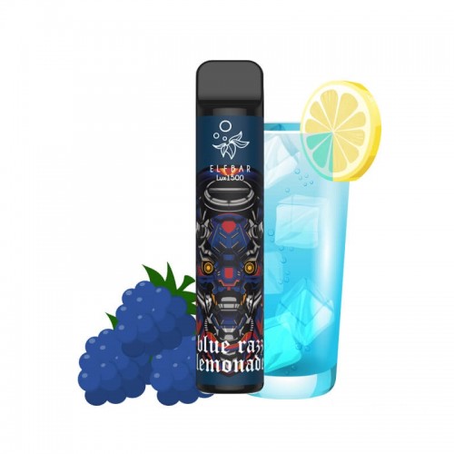 Elf Bar Lux 1500 Blue Razz Lemonade (Лимонад) 50мг - Одноразова Pod система Ельф Бар