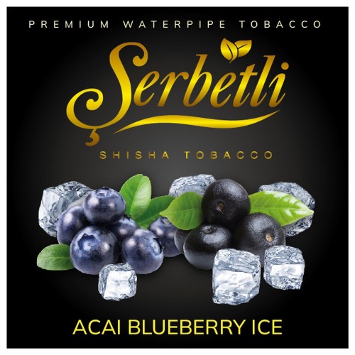 Табак Serbetli Acai Blueberry Ice (Асаи Черника Лед) 100 гр