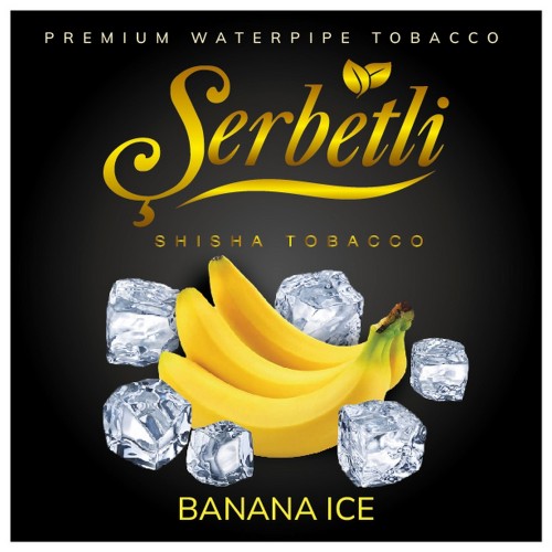 Табак Serbetli Banana Ice (Лед Банан) 100 гр