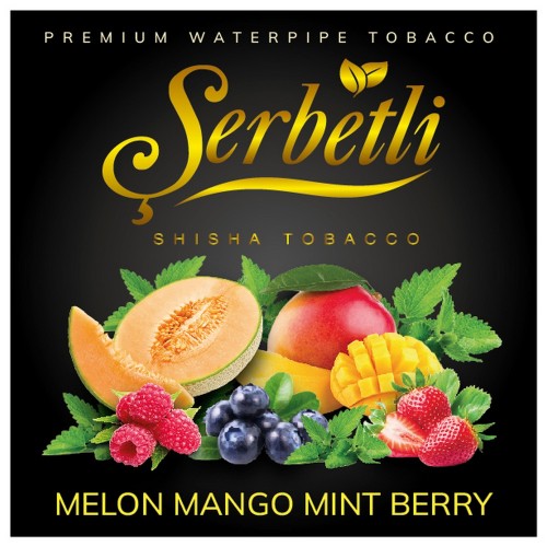 Табак Serbetli Melon Mango Mint Berry (Дыня Манго Мята Ягоды) 100 гр