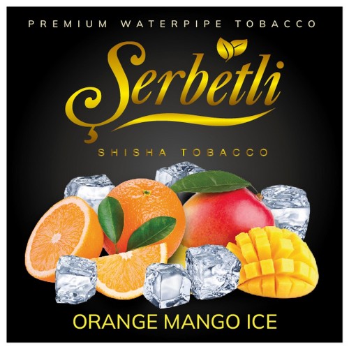 Табак Serbetli Orange Mango Ice (Айс Апельсин Манго) 100 грамм