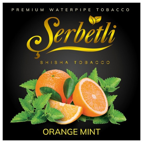 Тютюн Serbetli Orange Mint (Апельсин М&#39;ята) 100 грам