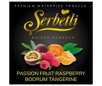 Тютюн Serbetli Passion Fruit Raspberry Bodrum Tangerine (Маракуйя Малина Мандарин) 100 гр