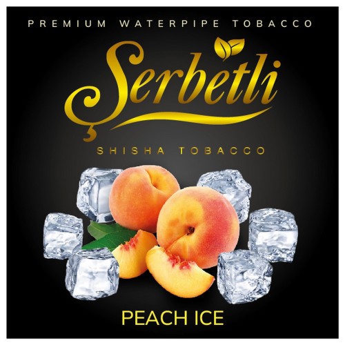 Табак Serbetli Peach Ice (Айс Персик)100 гр 