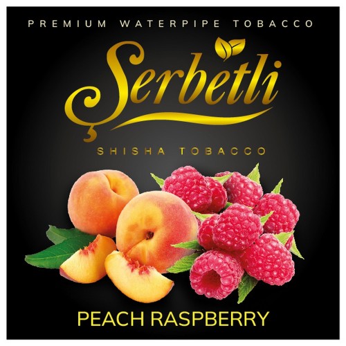 Тютюн Serbetli Peach Raspberry (Персик Малина) 100 гр