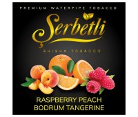 Тютюн Serbetli Raspberry Peach Tangerine (Малина Персик Мандарин) 100 грам