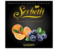 Табак Serbetli Sheriff (Апельсин Черника) 100 гр