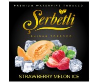 Тютюн Serbetli Ice Strawberry Melon (Полуниця Диня Лід) 100 грам