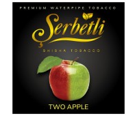 Тютюн Serbetli Two Apple (Подвійне Яблуко) 100 грам