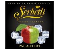 Табак Serbetli Two Apples Ice (Айс Двойное Яблоко) 100 гр