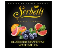 Тютюн Serbetli Blueberry Grapefruit Watermelon (Чорниця Грейпфрут Кавун) 100 гр