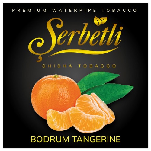 Тютюн для кальяну Serbetli Bodrum Tangerine (Мандарин) 100 грам